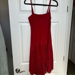 Marithe Francois Girbaud red dress